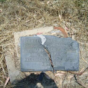 ROTHMAN Jacobus Johannes 1889-1901