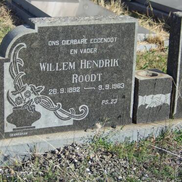 ROODT Willem Hendrik 1892-1963