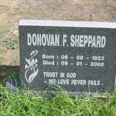 SHEPPARD Donovan F. 1923-2000