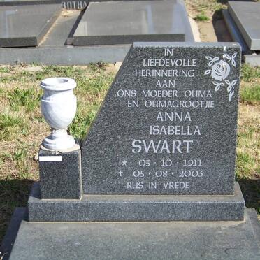 SWART Anna Isabella 1911-2003