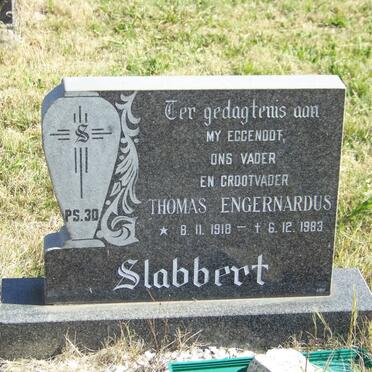 SLABBERT Thomas Engernardus 1918-1983