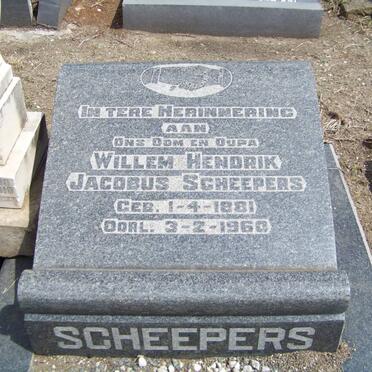 SCHEEPERS Willem Hendrik Jacobus 1881-1960