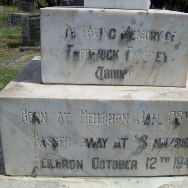 TANNER Frederick Fernley 1878-1946