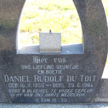 TOIT Daniel Rudolf, du 1956-1964