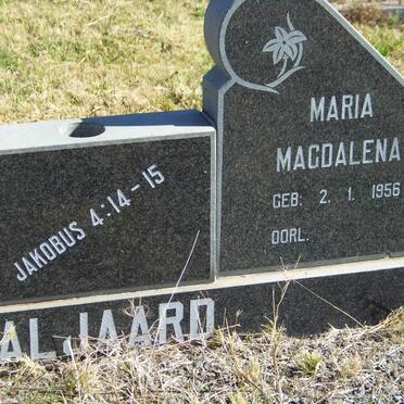 TALJAARD Schalk Willem 1955-1982 &amp; Maria Magdalena 1956- 