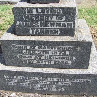 TANNER James Newman 1873-1944