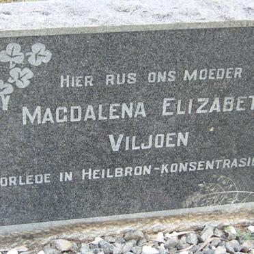 VILJOEN Magdalena Elizabeth 