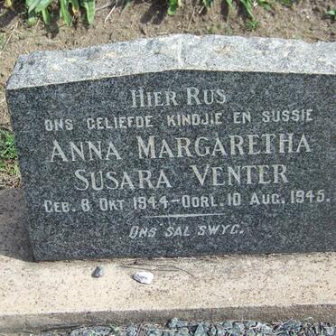 VENTER Anna Margaretha Susara 1944-1945