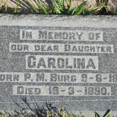 WATTS Carolina 1857-1890