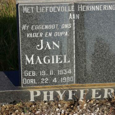 PHYFFER Jan Magiel 1934-1990