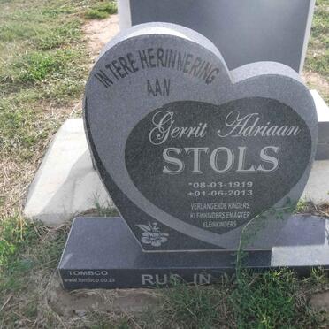 STOLS Gerrit Adriaan 1919-2013