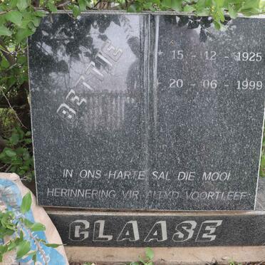 CLAASE Bettie 1925-1999