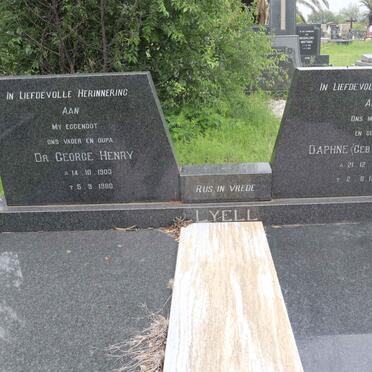 LYELL George Henry 1903-1980 &amp; Daphne ROBERTS 1916-1983