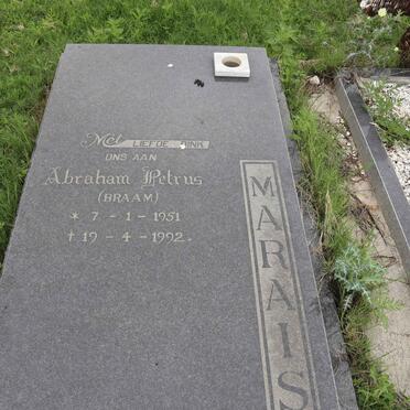 MARAIS Abraham Petrus 1951-1992