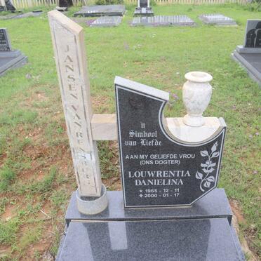 RENSBURG Louwrentia Danieliena, Jansen van 1965-2000