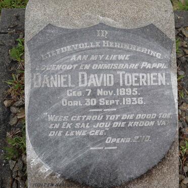 TOERIEN Daniel David 1895-1936