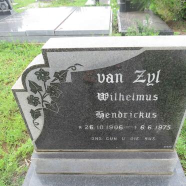 ZYL Wilhelmus Hendrickus, van 1906-1975