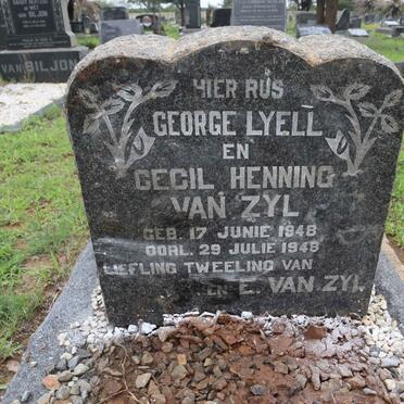 ZYL George Lyell, van 1948-1948 :: VAN ZYL Cecil Henning 1948-1948