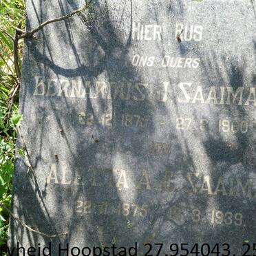 Free State, HOOPSTAD district, Rural (farm cemeteries)