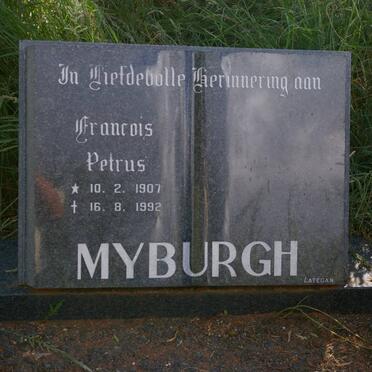 MYBURGH Francois Petrus 1907-1992