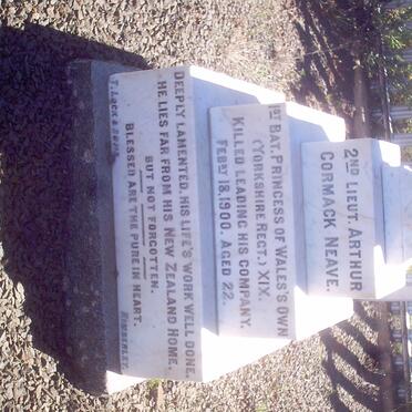 NEAVE Arthur Cormack -1900