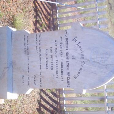 McCLURE Robert Hamilton -1900