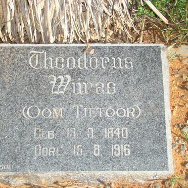 WÜRAS  Theodorus  1840-1916