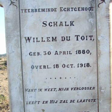 Free State, JAGERSFONTEIN district, Rust en Vrede, farm cemetery