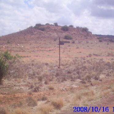 Free State, JAGERSFONTEIN district, Unknown farm cemetery