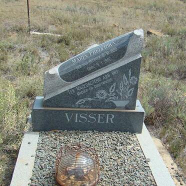 VISSER Maria Frederika nee VAN HEERDEN 1890-1962