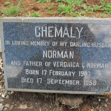 CHEMALY Norman 1907-1968