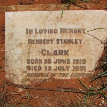 CLARK Herbert Stanley 1913-1951
