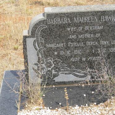 HAWKINS Barbara Maureen 1912-1961