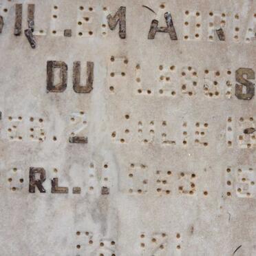 PLESSIS Barend Johannes v.d. Walt, du 1900-1924 :: DU PLESSIS Willem Adriaan 189?-1934