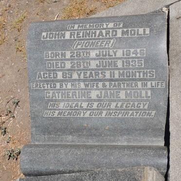 MOLL John Reinhard 1846-1935