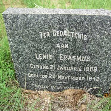 ERASMUS Lenie 1909-1942