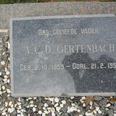 GERTENBACH A.C.D. 1859-1952