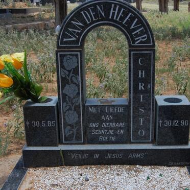 HEEVER Christo, van den 1985-1990