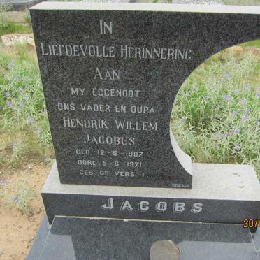 JACOBS Hendrik Willem Jacobus 1887-1971