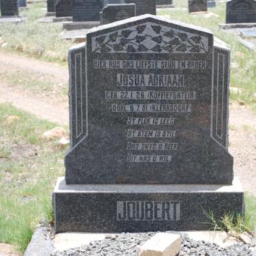 JOUBERT Josua Adriaan 1926-1951