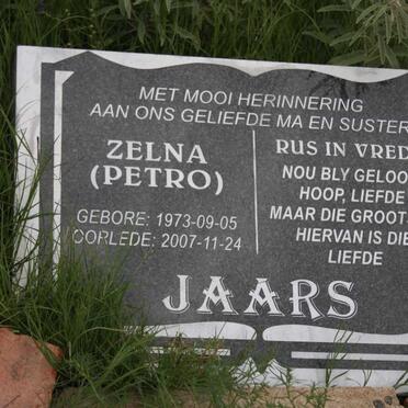 JAARS Zelna 1973-2007