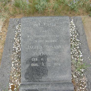 REYNHARDT Jacoba Susanna 1905-1976