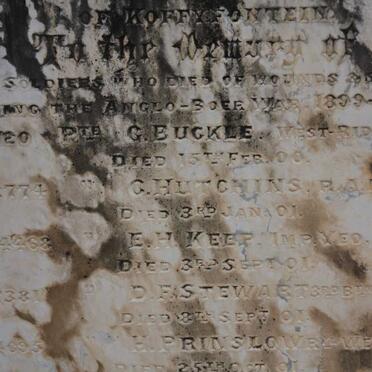 01. Anglo Boer War Soldiers 1899-1902