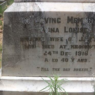 CAIRNS Anna Louise -1916