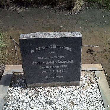 CHAPMAN Joseph James 1836-1920