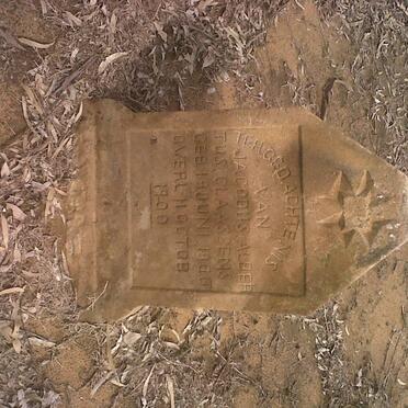 CLAASSENS Jacobus Albertus 1900-1900