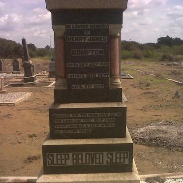 COMPTON Henry James 1845-1928 :: COMPTON Sarah Maria 1854-1945