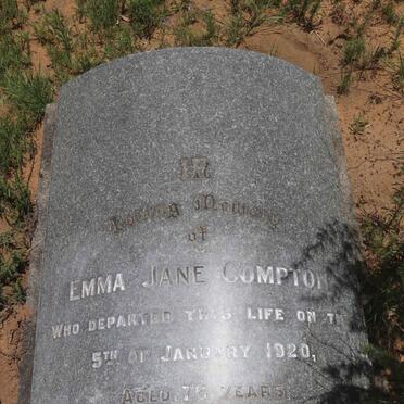 COMPTON Emma Jane -1920