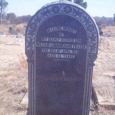 FRASER William Cunninghame -1929