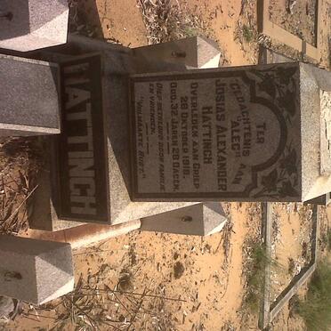 HATTINGH Josias Alexander -1918